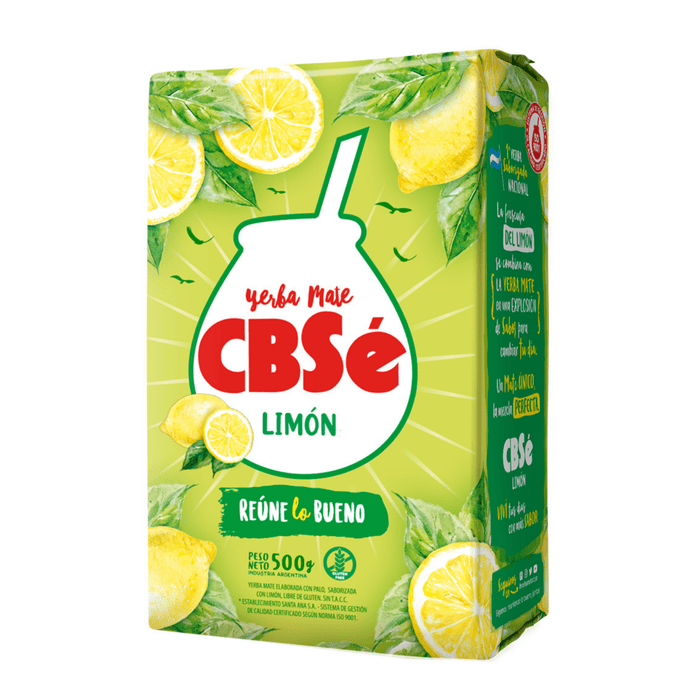 CBSé Yerba Mate Limon 500g - Sabores Market