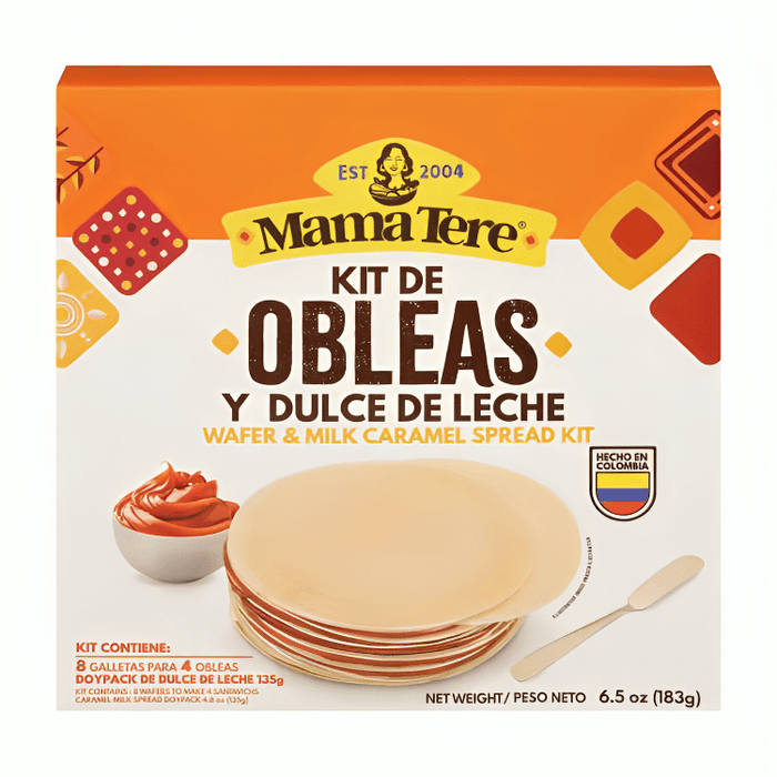 Mama Tere Kit de Obleas y Dulce de Leche - Sabores Market