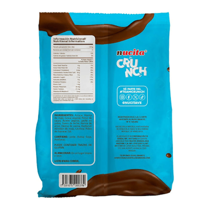 Nucita Crunch 120g - Sabores Market