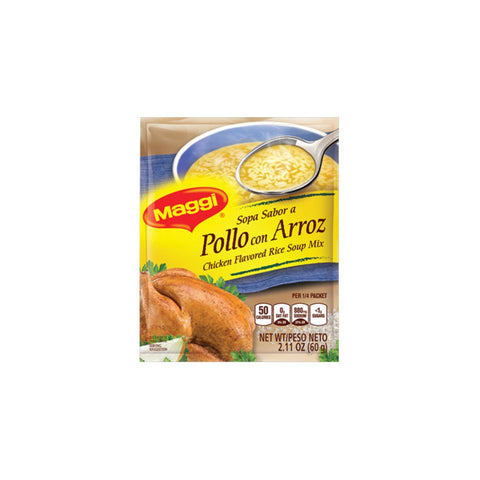 Maggi Sopa Pollo Con Arroz 60g - Sabores Market
