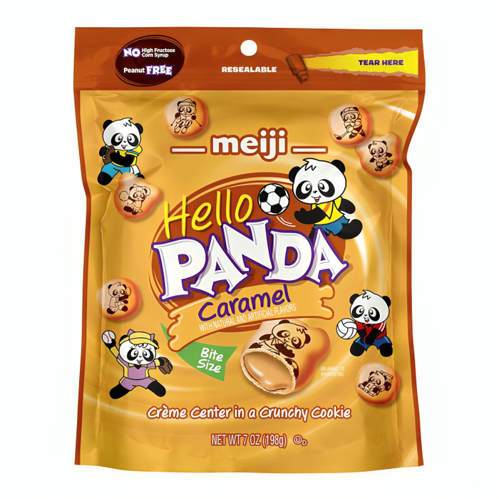 Meji Hello Panda Caramelo 198g
