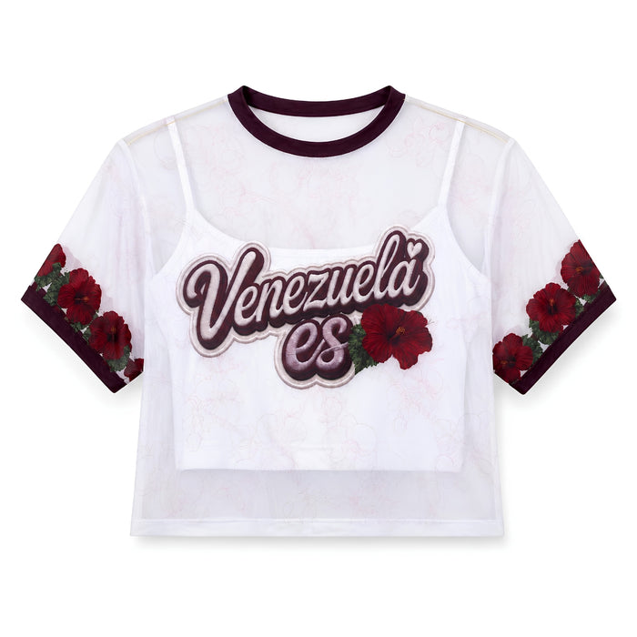 Blusa Venezuela es Chévere Blanco - Talla Unica
