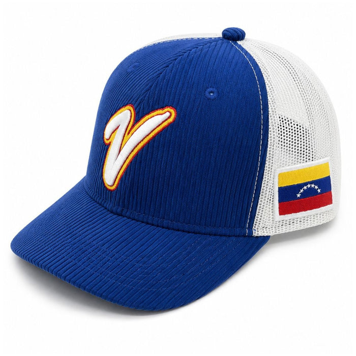 Gorra de Venezuela Clasico Mundial Azul y Blanco