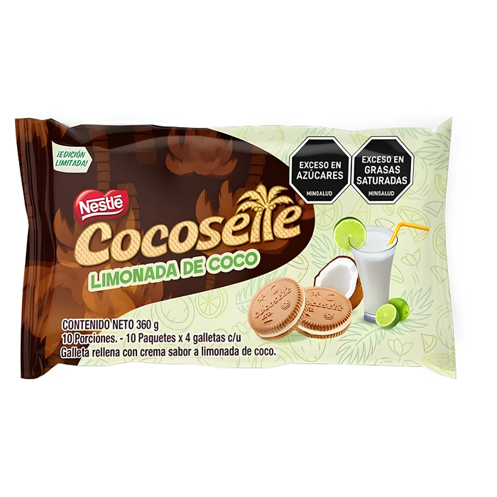 Nestle Cocosette Limonada de Coco 360g - 10 Pack de 4 und