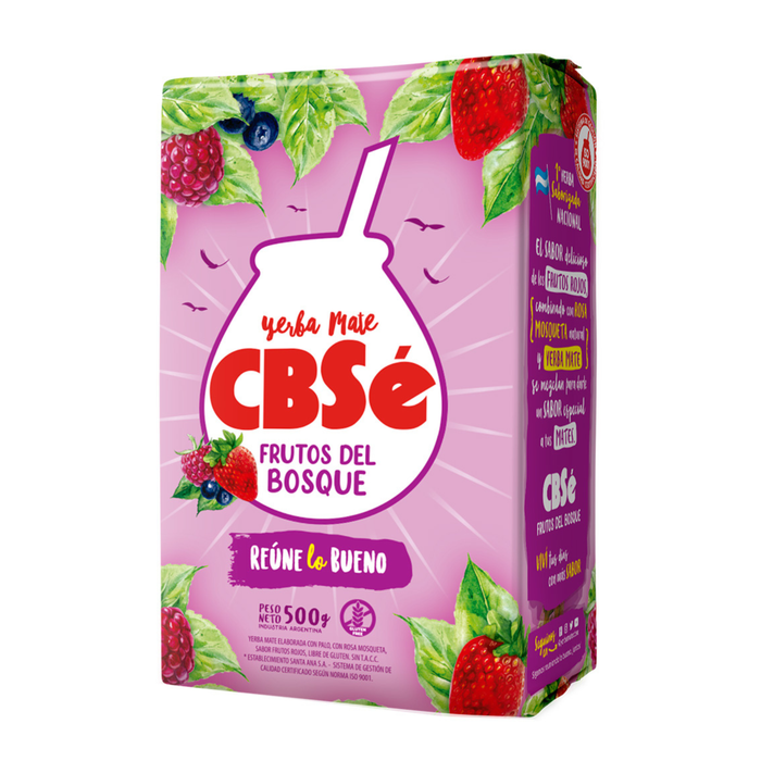 CBSé Yerba Mate Frutos del Bosque 500g