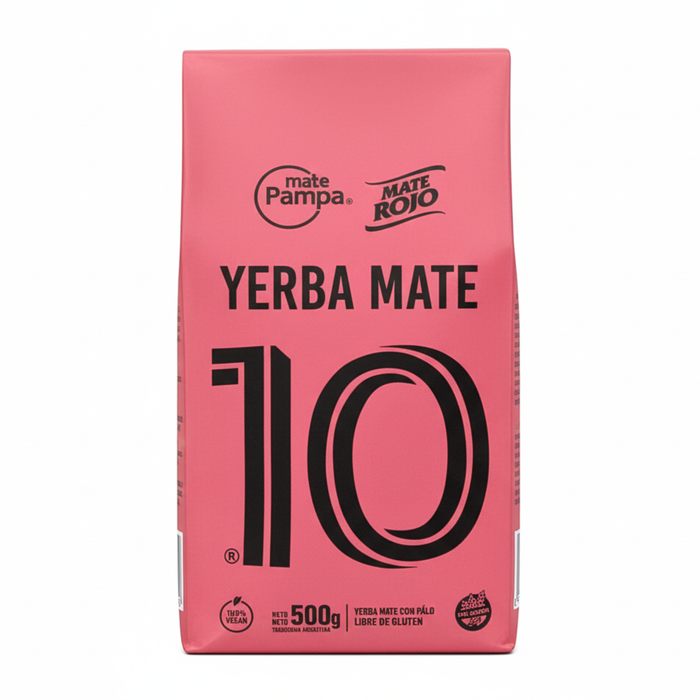 Mate Rojo Yerba Mate - Edición Messi 500g