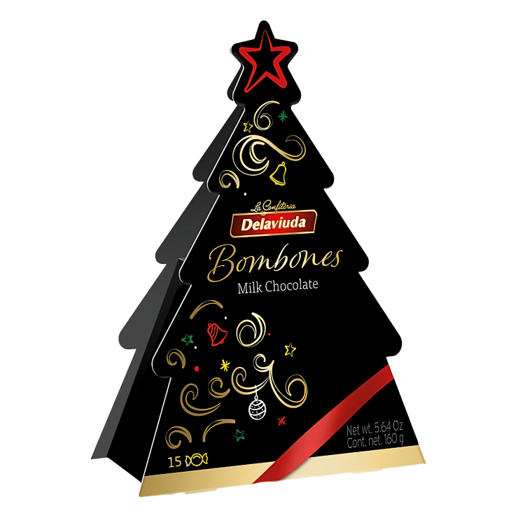 Delaviuda Bombones Navideño 160g