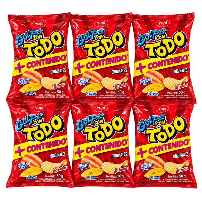 Yupi Golpe con Todo + Contenido 50g