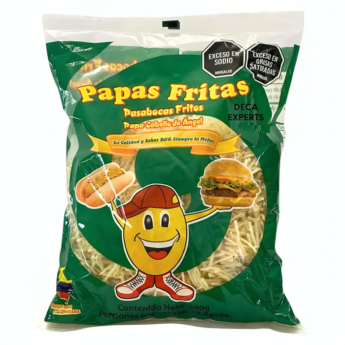 Papa Fritas Deca Experts Cabello de Angel 500gr