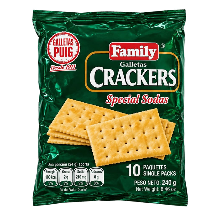 Galletas Puig Galletas Crackers 10 und 240g