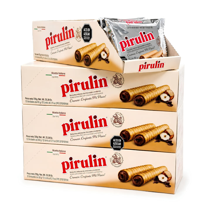 Pirulin Box Of 12 Cases Of 60g