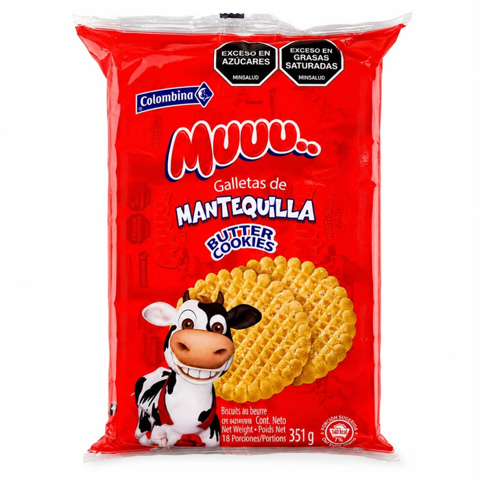 Colombina Galletas MUU de Mantequilla 351g