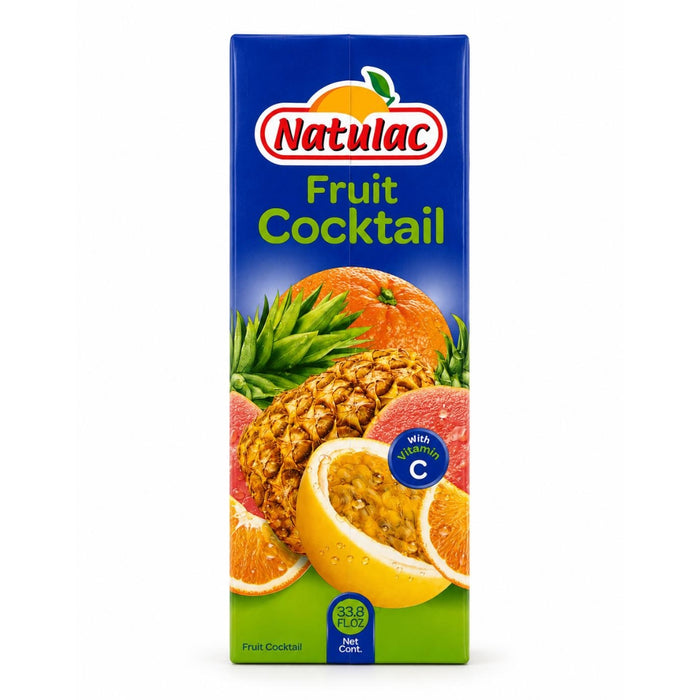 Natulac Jugo de Coctel de Fruta 33,8 oz