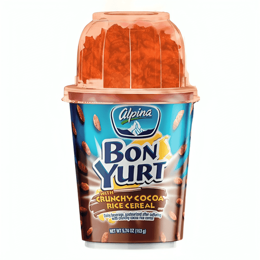 Alpina Bon Yurt cereal de arroz con cacao crujiente 163g - Sabores Market