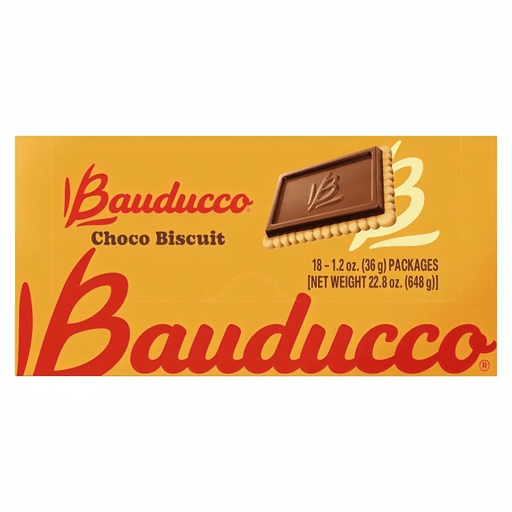 Bauducco Choco Biscuit 18 x 36g - Sabores Market