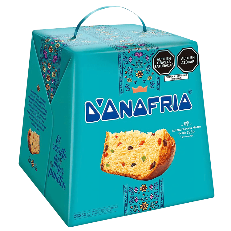 Bauducco Paneton Frutas Mixta 880g - Sabores Market