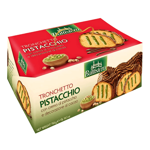 Bizcocho Battistero Relleno con Crema de Pistacho 750g - Sabores Market