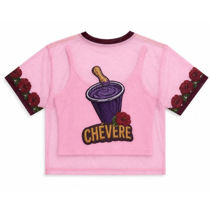 Blusa Venezuela es Chévere Rosado - Talla Unica - Sabores Market