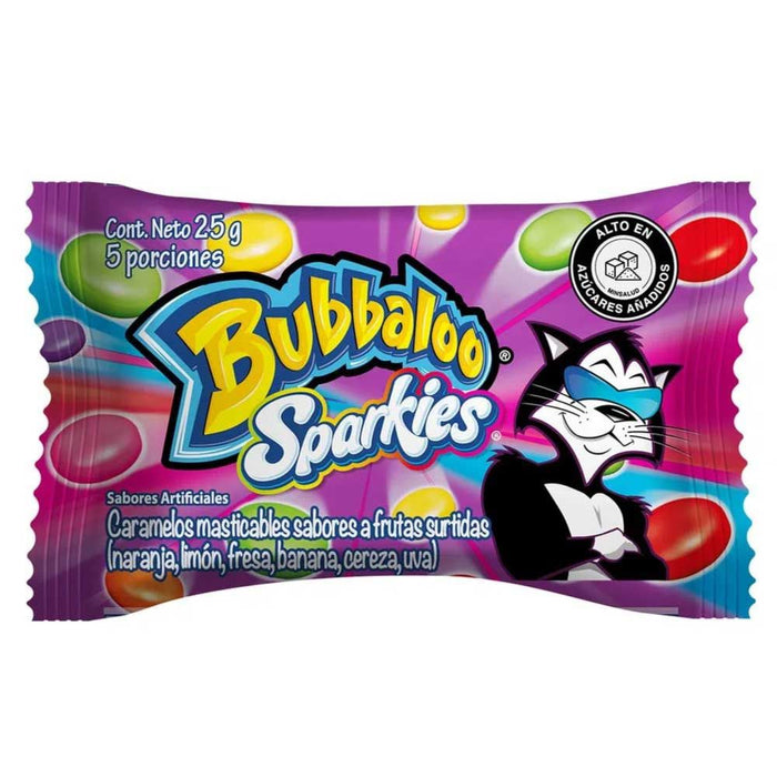 Bubbaloo Sparkies Box - 20 Unidades - Sabores Market