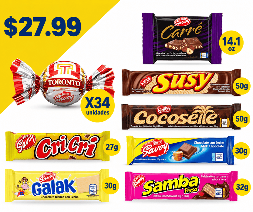 Caja de Dulces Venezolanos - Sabores Market