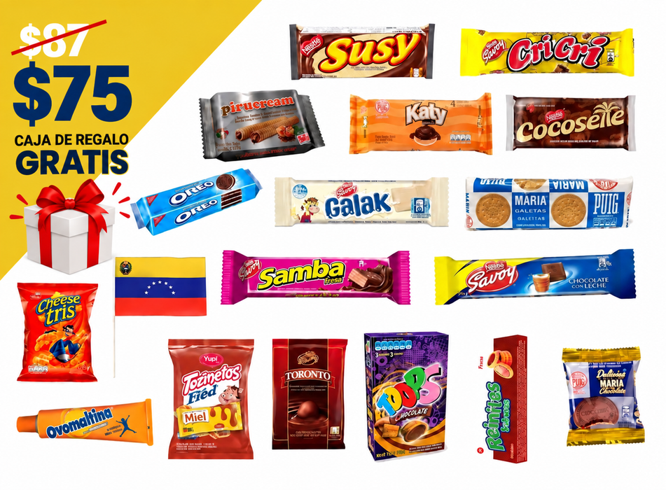 Caja de Regalo Venezolana 1 - Sabores Market