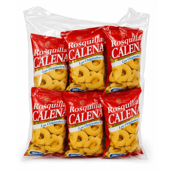 Caleña's Roquillas Las Originales - Pack de 12 Und x 30g - Sabores Market