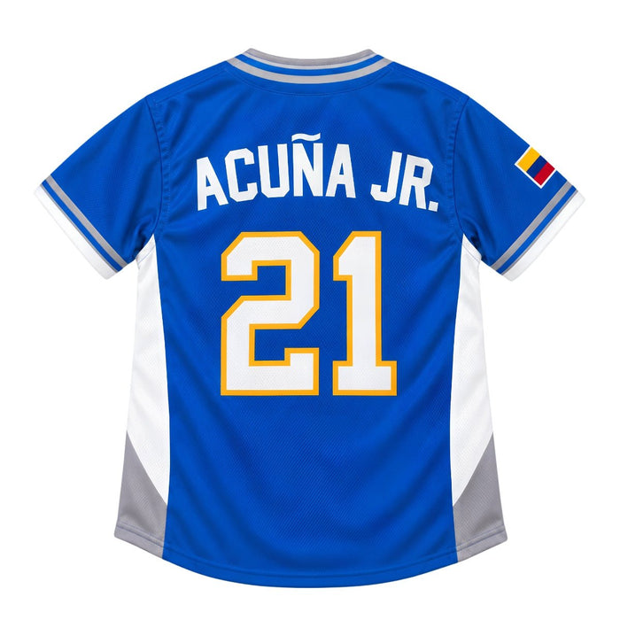 Camiseta de Venezuela de Niño - Acuña Jr - Sabores Market