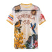 Camiseta Mesh de Venezuela - Blanca +58 - Sabores Market