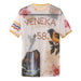 Camiseta Mesh de Venezuela - Blanca +58 - Sabores Market