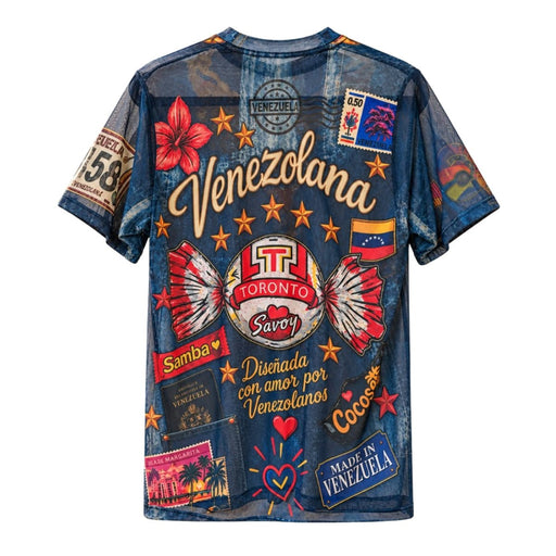Camiseta Mesh de Venezuela - Toronto - Sabores Market