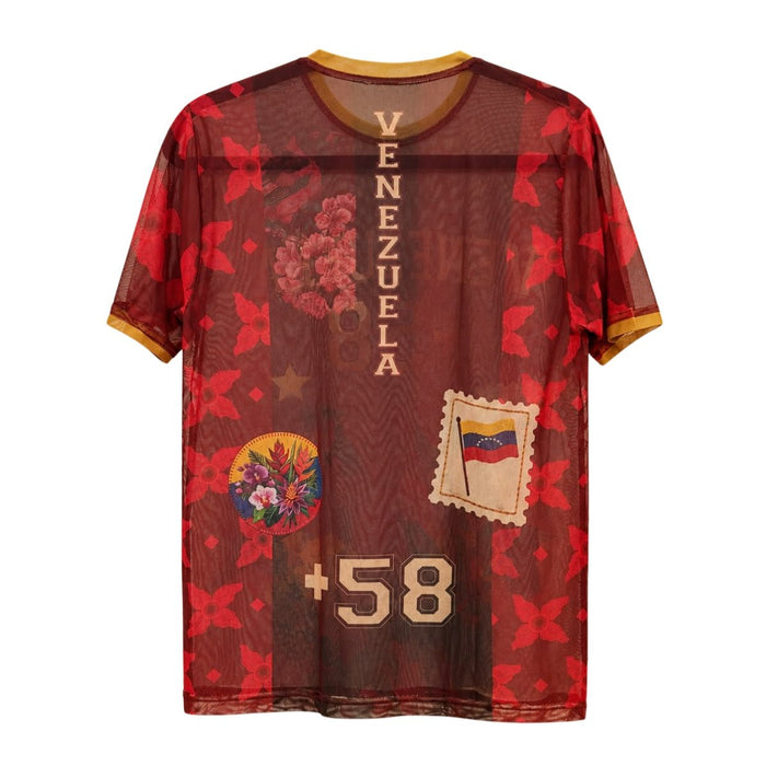 Camiseta Mesh de Venezuela - Vinotinto +58 Turpial - Sabores Market