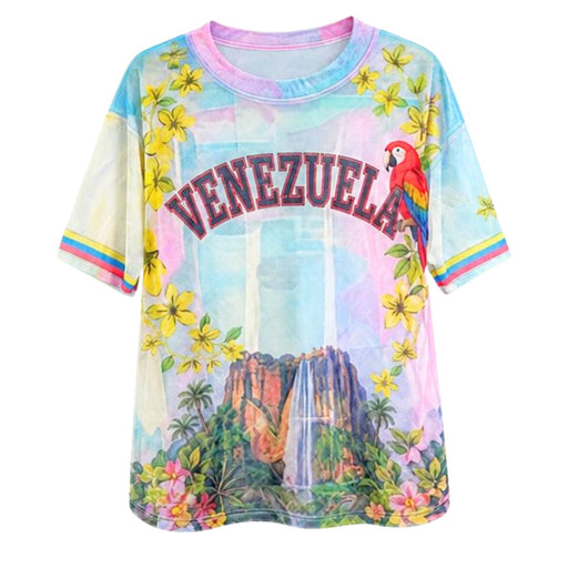 Camiseta Mesh - Salto Angel +58 - Sabores Market