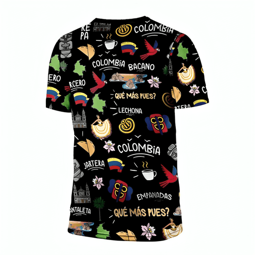Camiseta Tradicion Colombiana - Sabores Market
