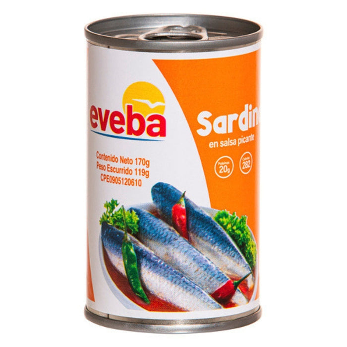Eveba Sardina en Salsa Picante 170g
