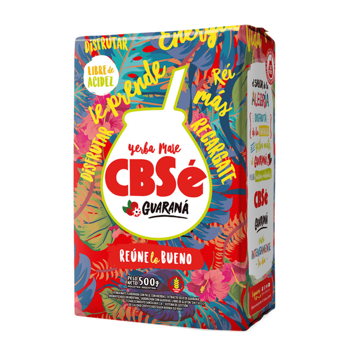 CBSé Yerba Mate Guarana 500G - Sabores Market