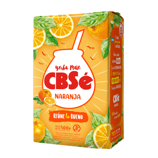 CBSé Yerba Mate Naranja 500g - Sabores Market
