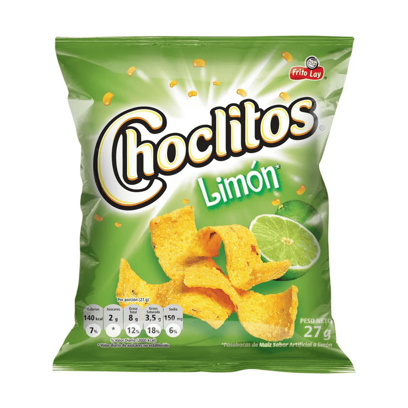Choclitos Limón 27g - Sabores Market