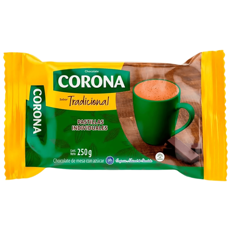 Chocolate Corona Tradicional 250g - Sabores Market