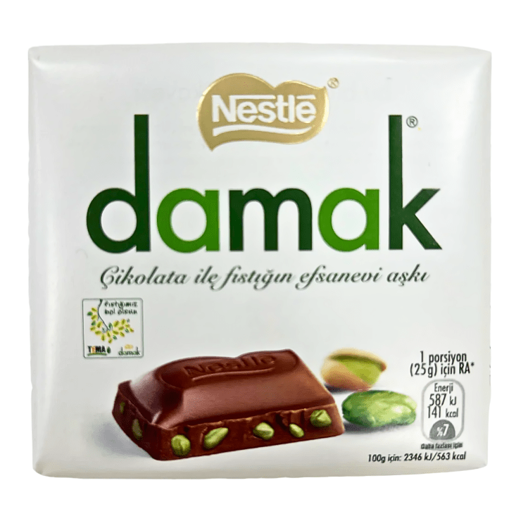 Chocolate Damak con Pistacho 30g - Sabores Market