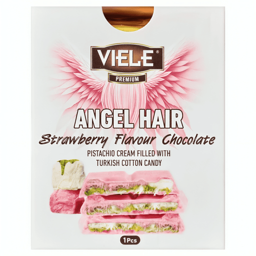 Chocolate Viele Ángel Hair Strawberry Pistacho 100g - Sabores Market