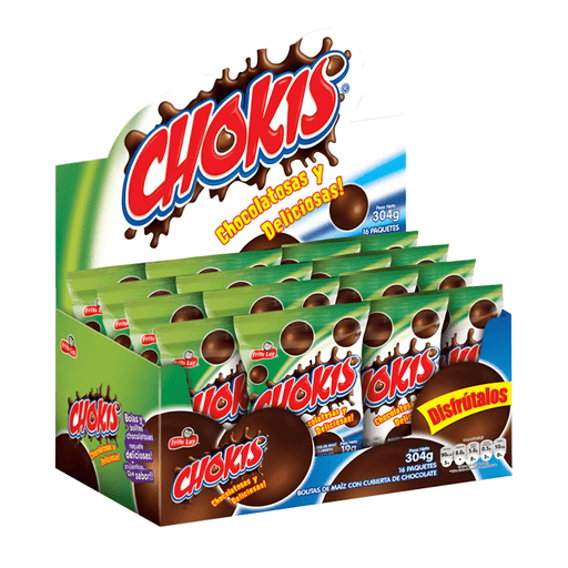 Chokis Display - 16 Unidades - Sabores Market