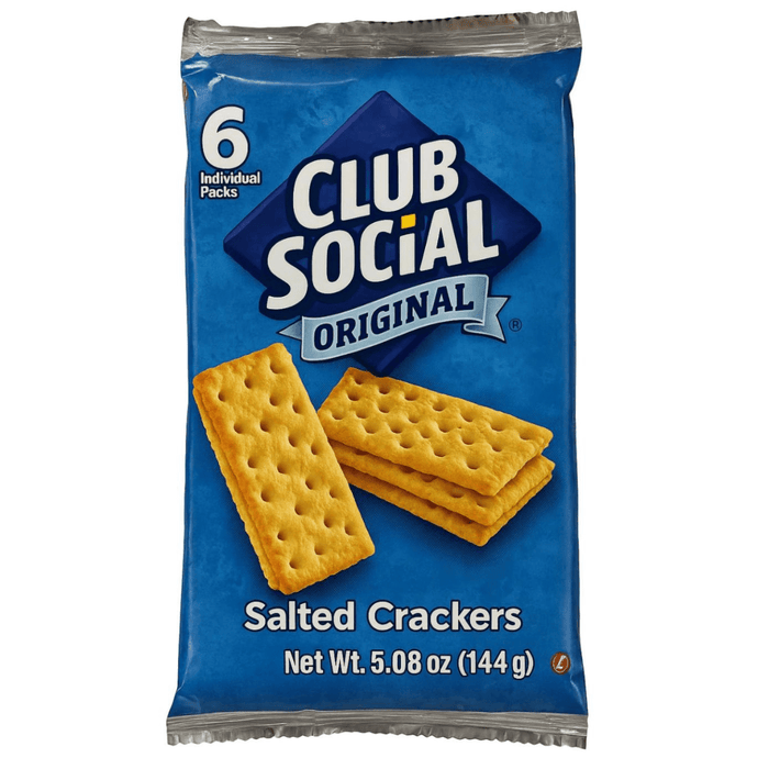 Club Social Original 144g - 6 Pack Individual - Sabores Market