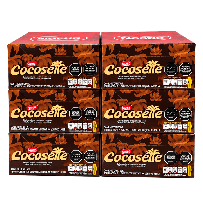Cocosette Box - 18 Unidades - Sabores Market