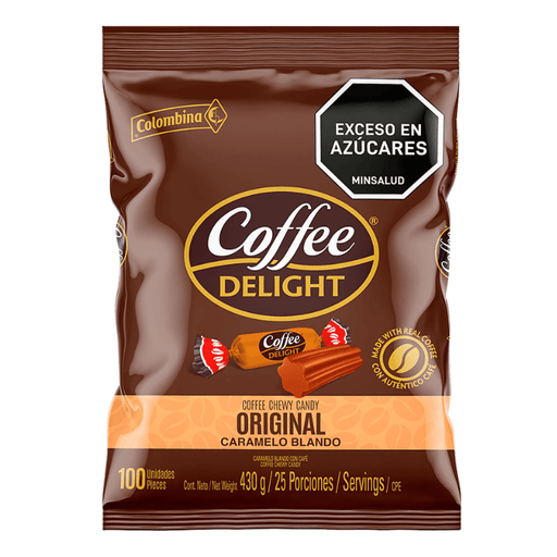 Colombina Caramelo Blando de Café - Paq de 100 Unidades - Sabores Market