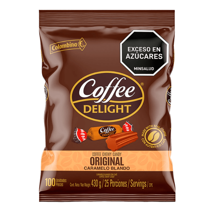 Colombina Caramelo Blando de Café - Paq de 100 Unidades - Sabores Market