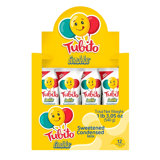 Condelac Tubito Display - 12 Unidades - Sabores Market