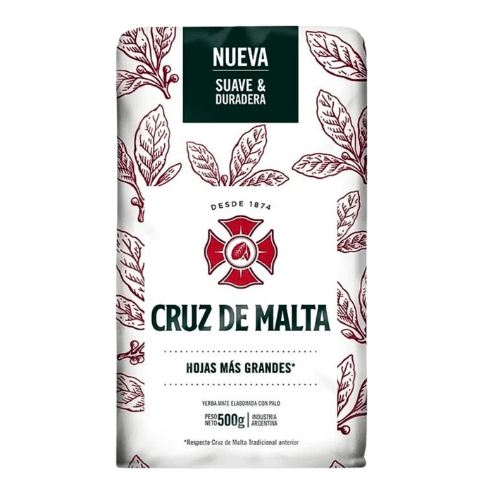 Cruz de Malta Yerba Mate Herbal 500g - Sabores Market