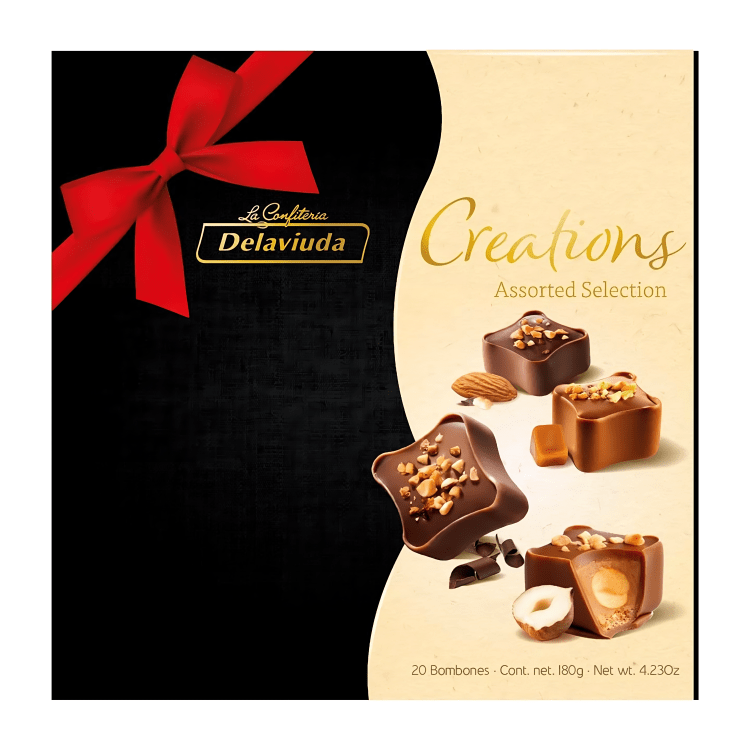 Delaviuda Bombones Creations Surtido 180g - Sabores Market