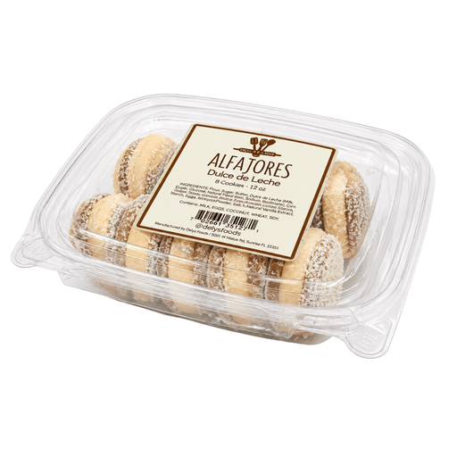 Delvys Foods Alfajores Dulce de Leche 8 Und - Sabores Market