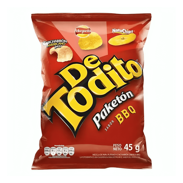 Detodito Paketon BBQ 45g - Sabores Market